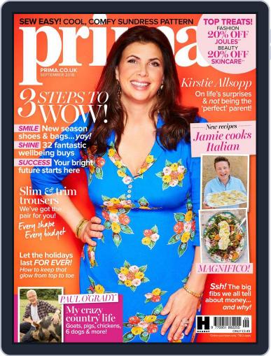 Prima UK (Digital) September 1st, 2018 Issue Cover