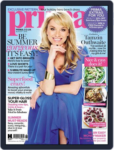 Prima UK August 1st, 2015 Digital Back Issue Cover