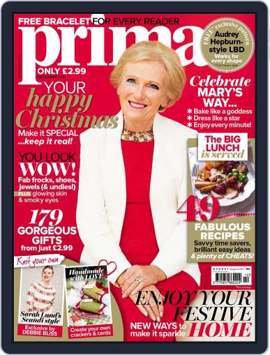 Prima UK October 30th, 2013 Digital Back Issue Cover
