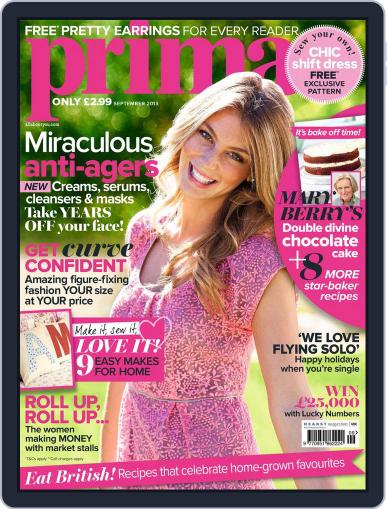 Prima UK July 31st, 2013 Digital Back Issue Cover