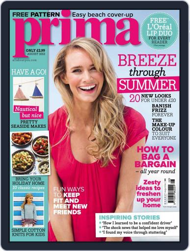 Prima UK July 3rd, 2013 Digital Back Issue Cover