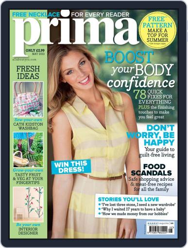 Prima UK April 3rd, 2013 Digital Back Issue Cover