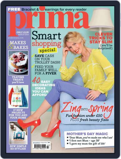 Prima UK January 30th, 2013 Digital Back Issue Cover