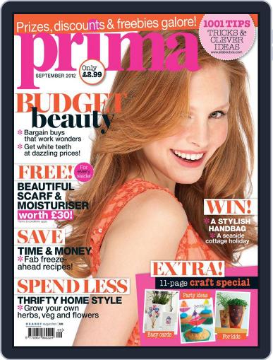 Prima UK July 26th, 2012 Digital Back Issue Cover