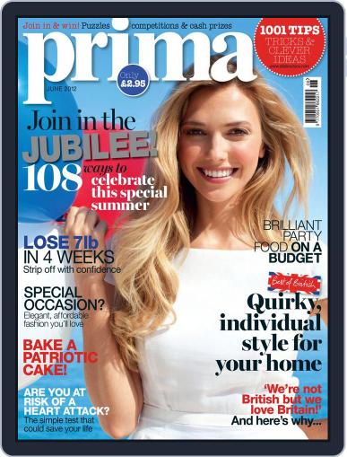 Prima UK April 29th, 2012 Digital Back Issue Cover
