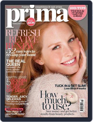 Prima UK January 4th, 2012 Digital Back Issue Cover