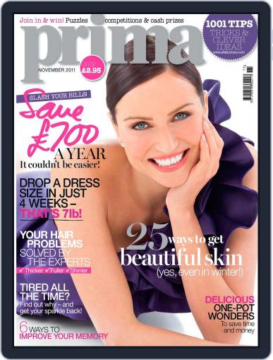 Prima UK September 24th, 2011 Digital Back Issue Cover