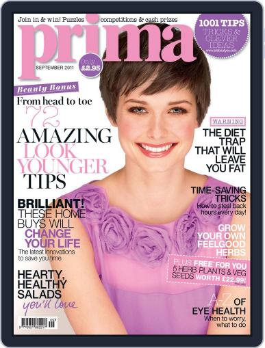 Prima UK July 25th, 2011 Digital Back Issue Cover