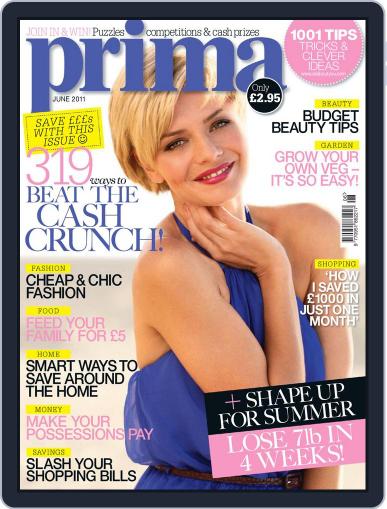 Prima UK April 28th, 2011 Digital Back Issue Cover
