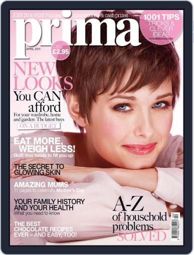 Prima UK February 28th, 2011 Digital Back Issue Cover