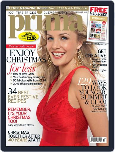 Prima UK October 31st, 2008 Digital Back Issue Cover
