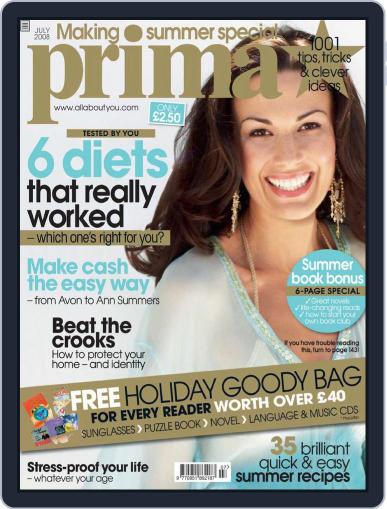 Prima UK June 6th, 2008 Digital Back Issue Cover