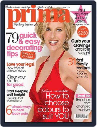 Prima UK April 7th, 2008 Digital Back Issue Cover