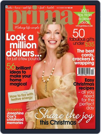 Prima UK November 15th, 2007 Digital Back Issue Cover