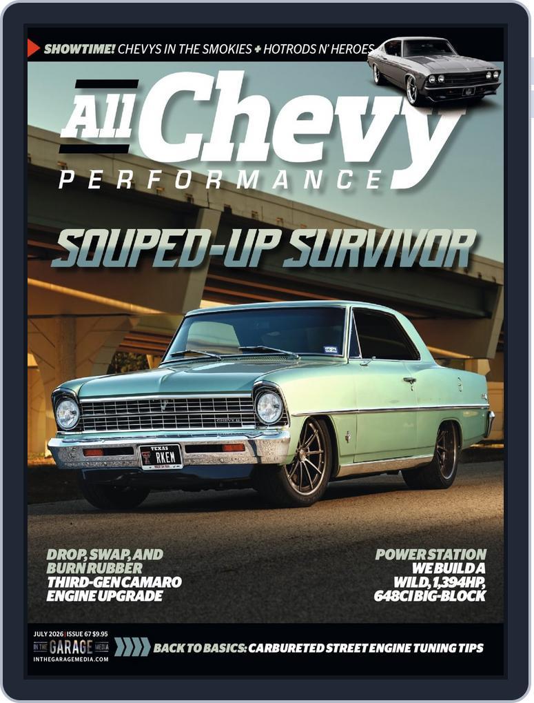 All Chevy Performance (Digital) Subscription                    July 1st, 2026 Issue