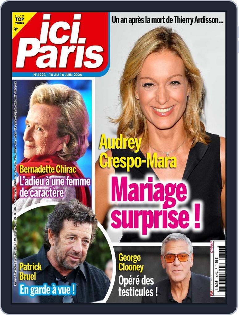 Ici Paris (Digital) Subscription                    June 10th, 2026 Issue