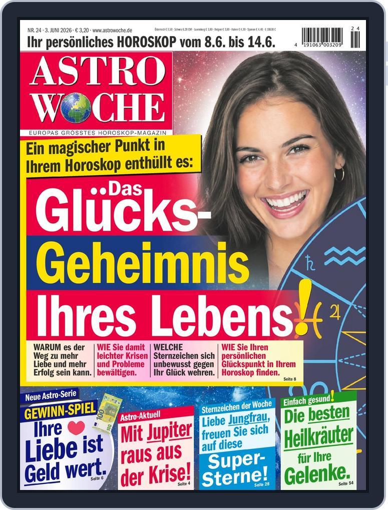 Astrowoche (Digital) Subscription                    June 10th, 2026 Issue