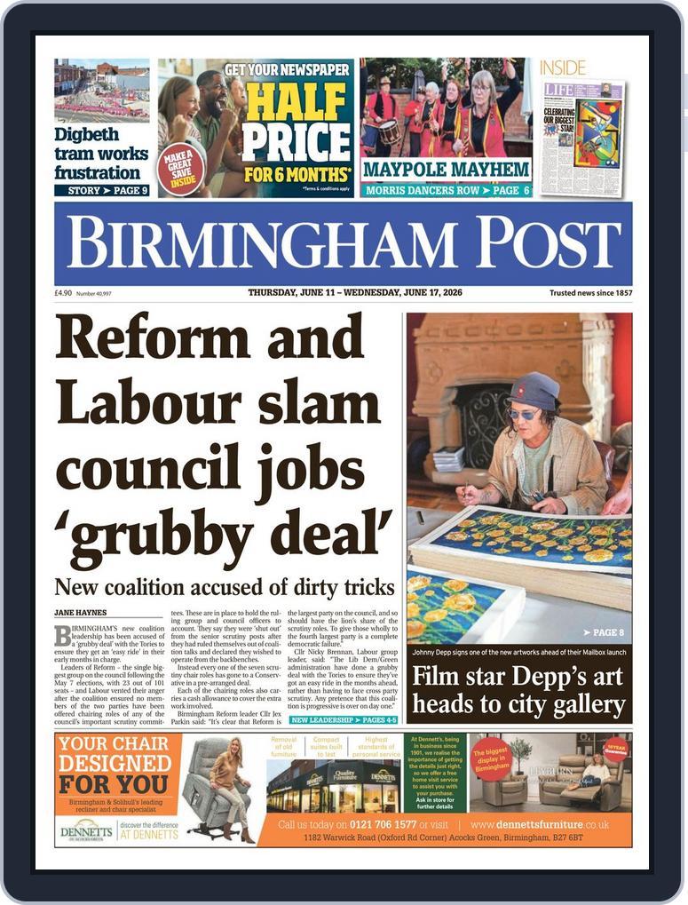 Birmingham Post (Digital) Subscription