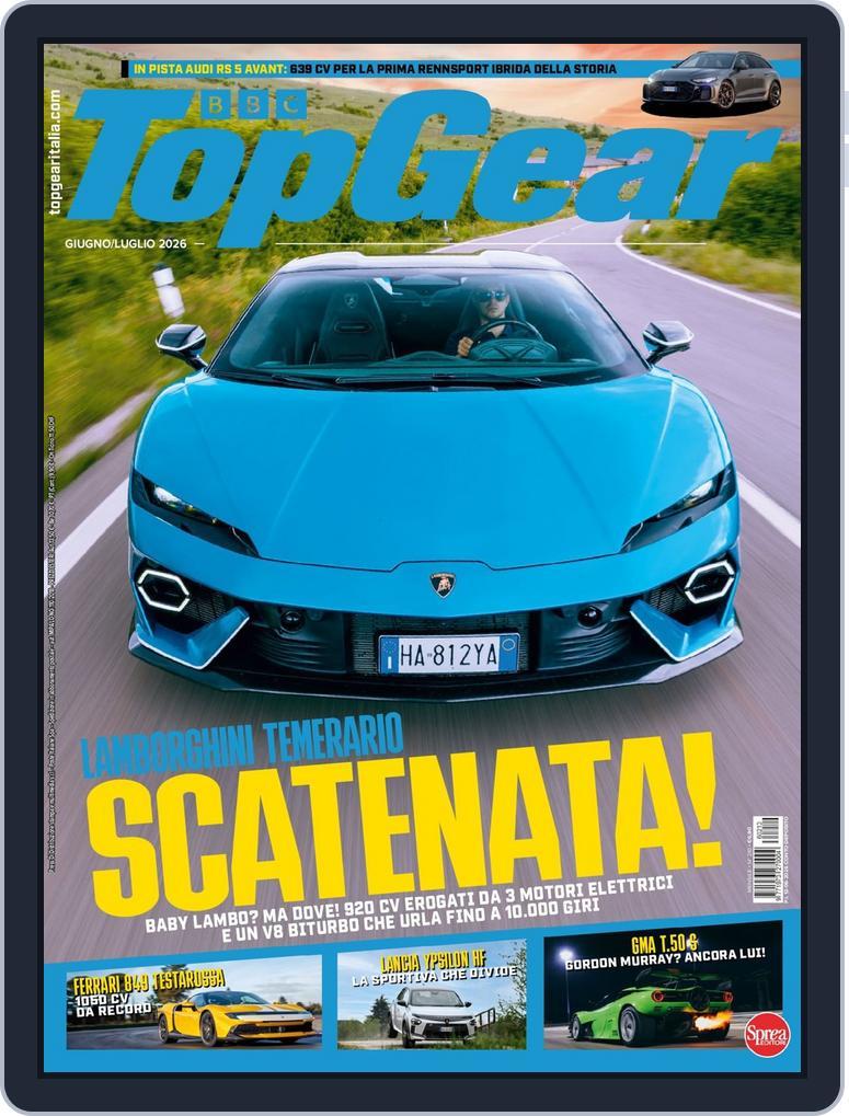 BBC Top Gear  Italia (Digital) Subscription                    June 12th, 2026 Issue