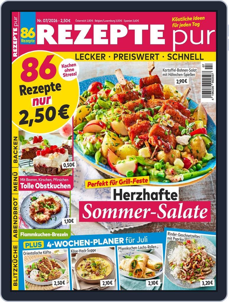 REZEPTE pur (Digital) Subscription                    June 12th, 2026 Issue
