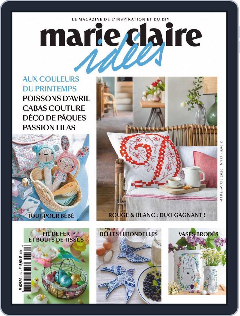 Marie Claire Idées (Digital) Subscription                    March 1st, 2020 Issue