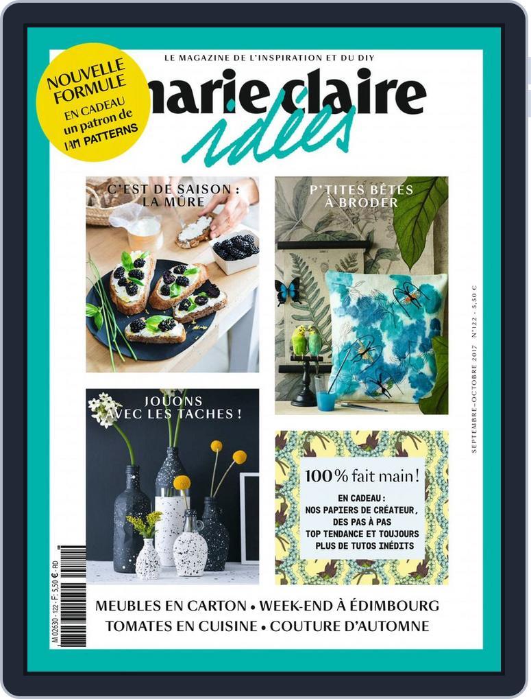 Marie Claire Idées (Digital) Subscription                    September 1st, 2017 Issue