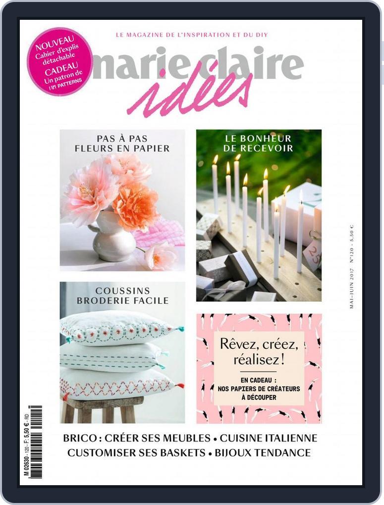 Marie Claire Idées (Digital) Subscription                    May 1st, 2017 Issue
