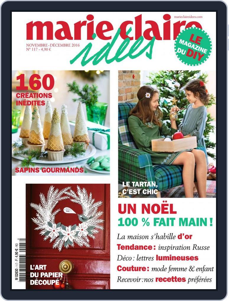Marie Claire Idées (Digital) Subscription                    November 1st, 2016 Issue
