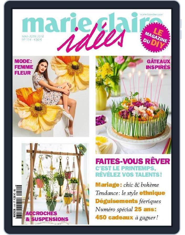 Marie Claire Idées (Digital) Subscription                    May 1st, 2016 Issue