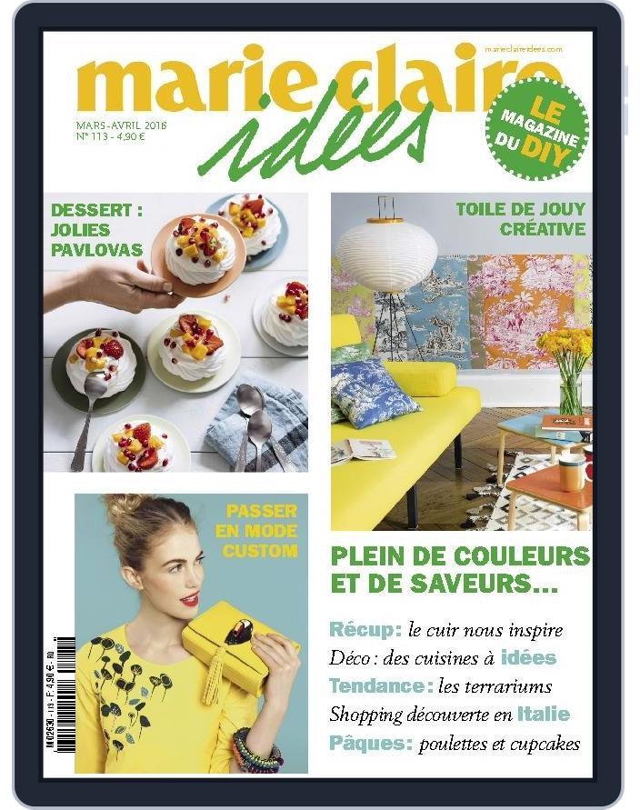 Marie Claire Idées (Digital) Subscription                    March 1st, 2016 Issue