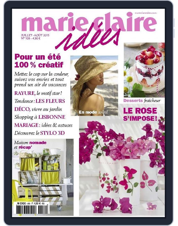 Marie Claire Idées (Digital) Subscription                    July 1st, 2015 Issue