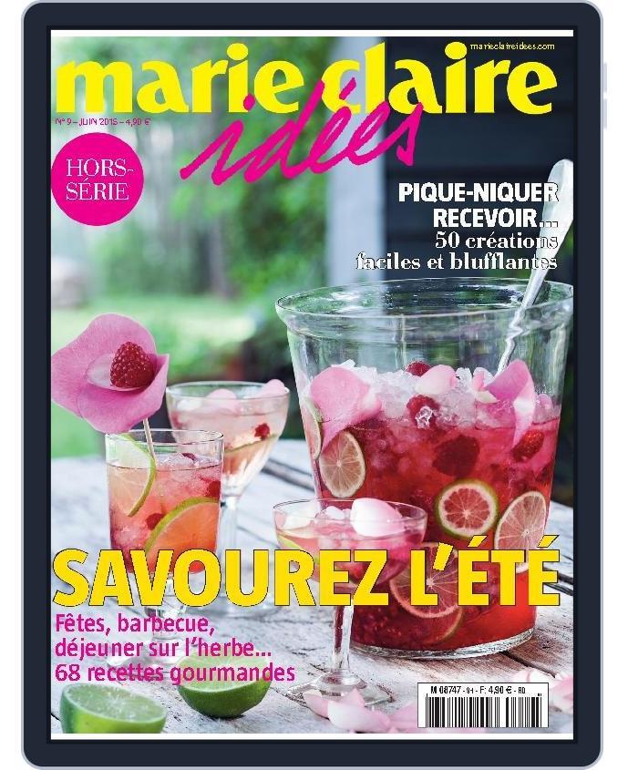 Marie Claire Idées (Digital) Subscription                    June 1st, 2015 Issue