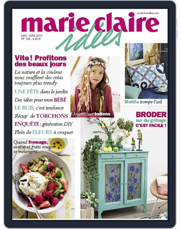 Marie Claire Idées (Digital) Subscription                    May 1st, 2015 Issue