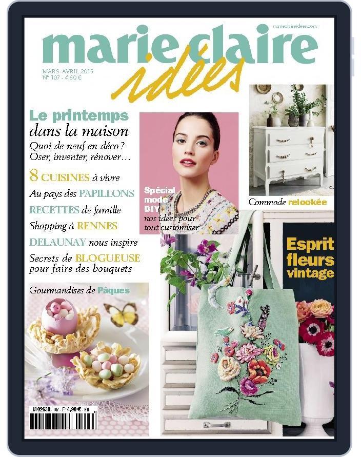 Marie Claire Idées (Digital) Subscription                    March 1st, 2015 Issue