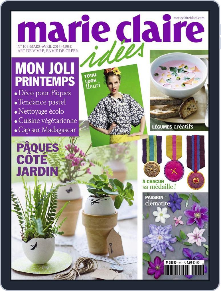Marie Claire Idées (Digital) Subscription                    February 12th, 2014 Issue