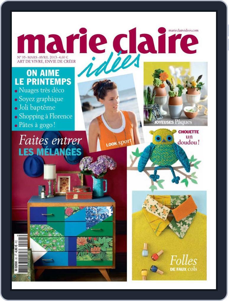 Marie Claire Idées (Digital) Subscription                    February 14th, 2013 Issue