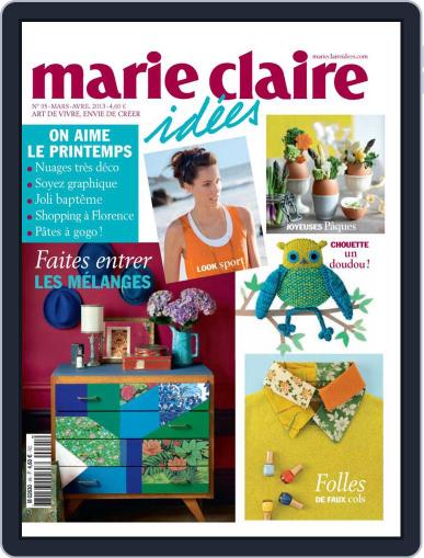 Marie Claire Idées February 14th, 2013 Digital Back Issue Cover