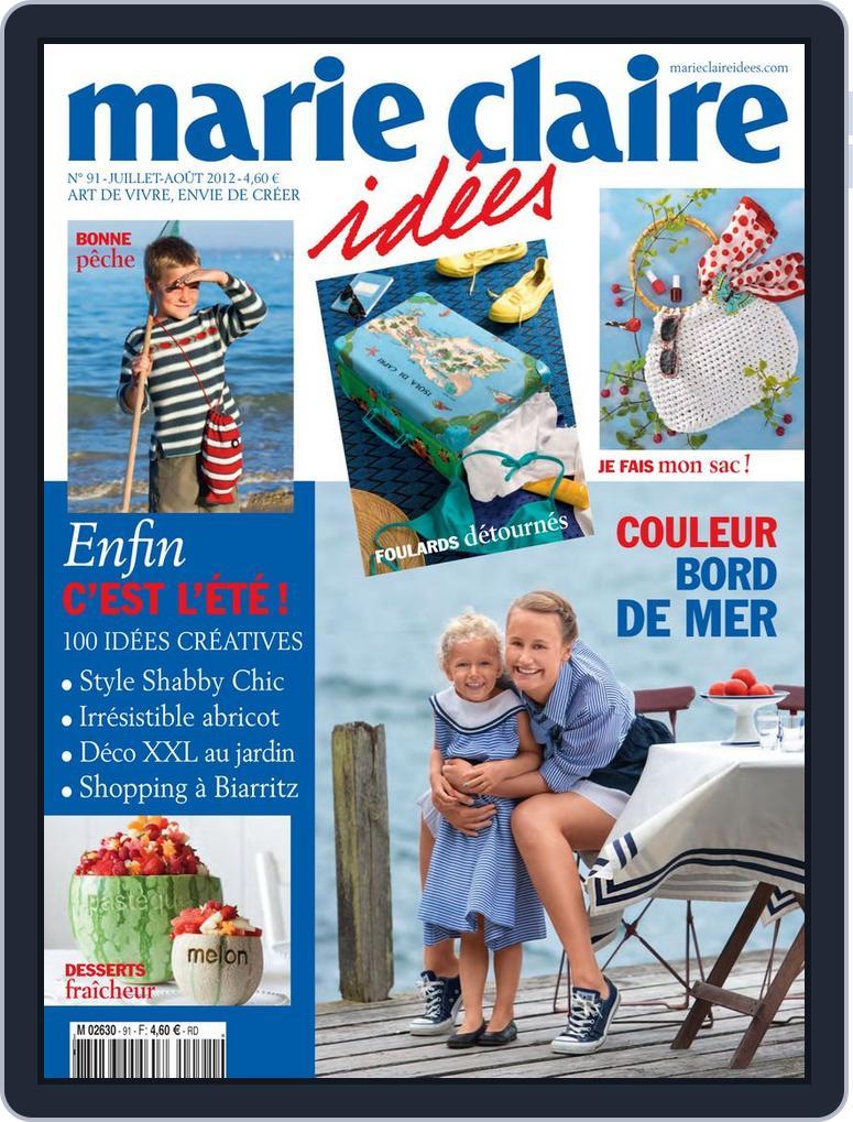 Marie Claire Idées (Digital) Subscription                    June 29th, 2012 Issue