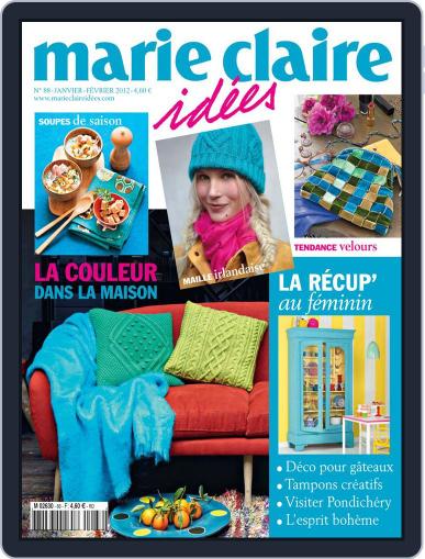 Marie Claire Idées December 28th, 2011 Digital Back Issue Cover