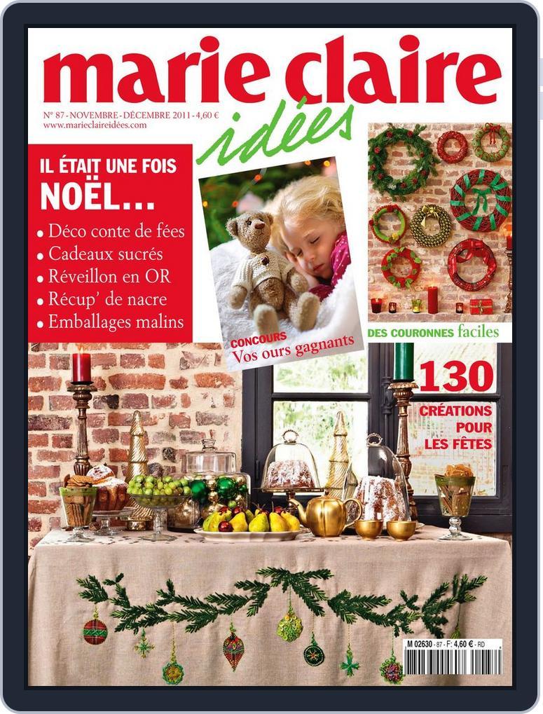 Marie Claire Idées (Digital) Subscription                    October 26th, 2011 Issue