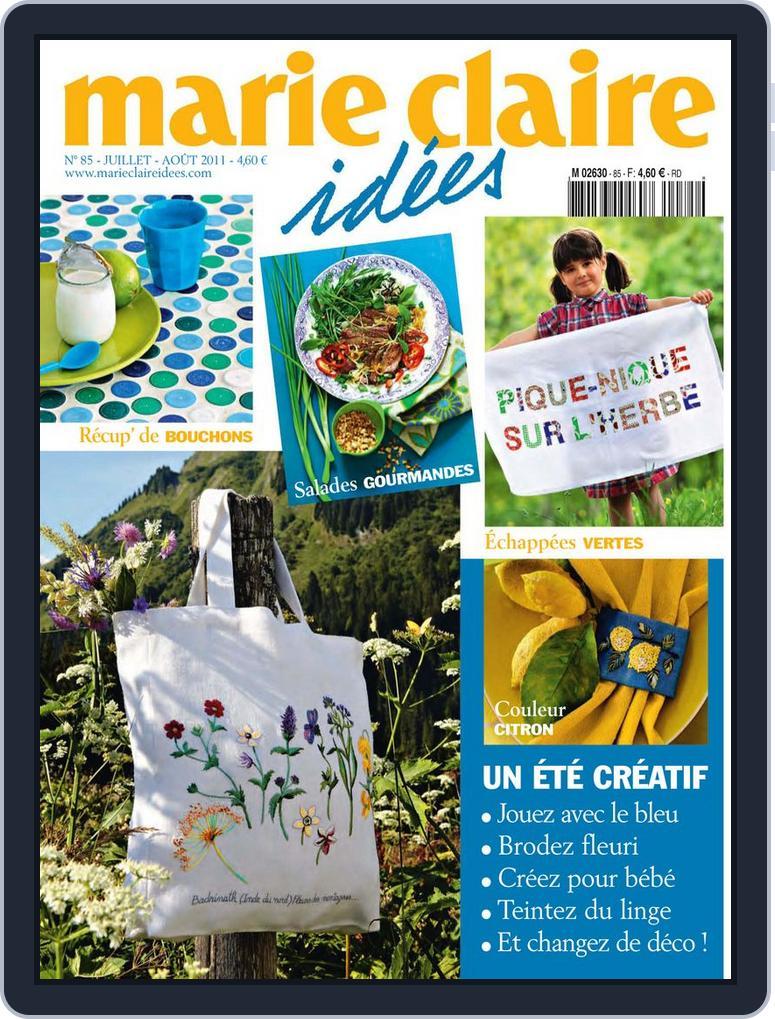 Marie Claire Idées (Digital) Subscription                    June 22nd, 2011 Issue