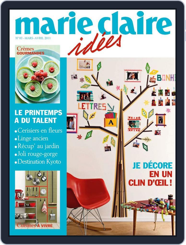Marie Claire Idées (Digital) Subscription                    February 16th, 2011 Issue