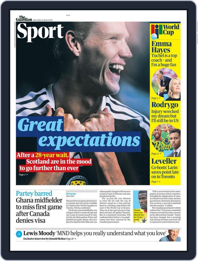 Guardian - Sport (Digital) Subscription