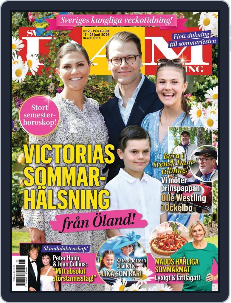Svensk Damtidning (Digital) Subscription                    June 17th, 2026 Issue