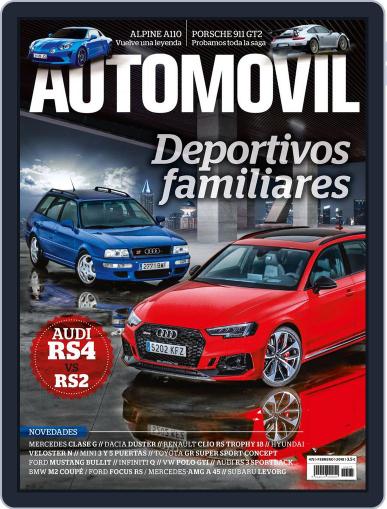 Automovil February 1st, 2018 Digital Back Issue Cover