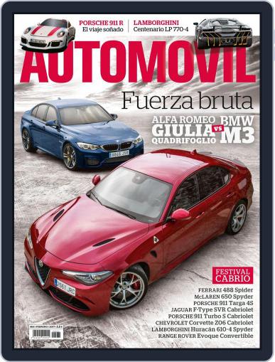 Automovil February 1st, 2017 Digital Back Issue Cover