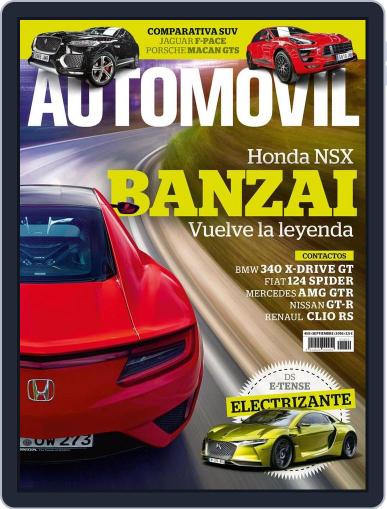 Automovil August 31st, 2016 Digital Back Issue Cover