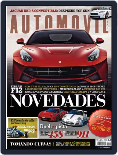 Automovil March 23rd, 2012 Digital Back Issue Cover