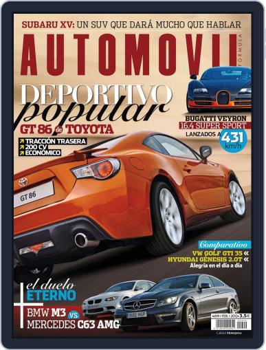 Automovil January 31st, 2012 Digital Back Issue Cover