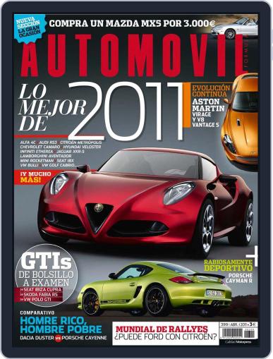 Automovil March 21st, 2011 Digital Back Issue Cover
